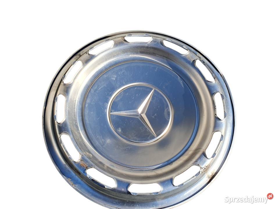 Stary metalowy oryginalny kołpak Mercedes W123 Cieszyn