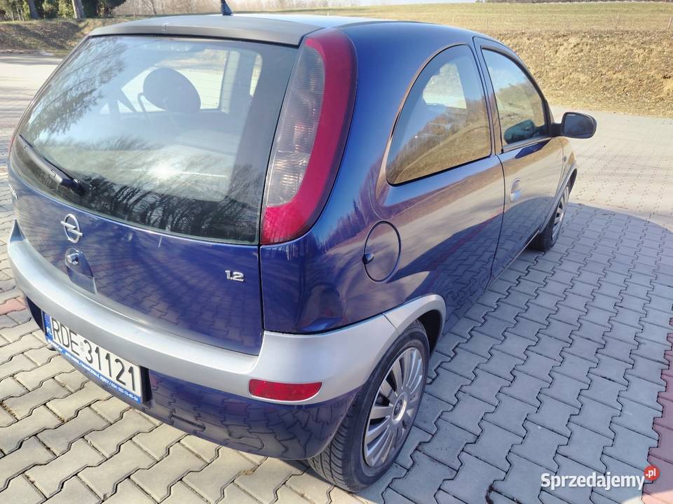 Opel Corsa C 12 benzyna 1200cm3 podkarpackie Glinik Dolny