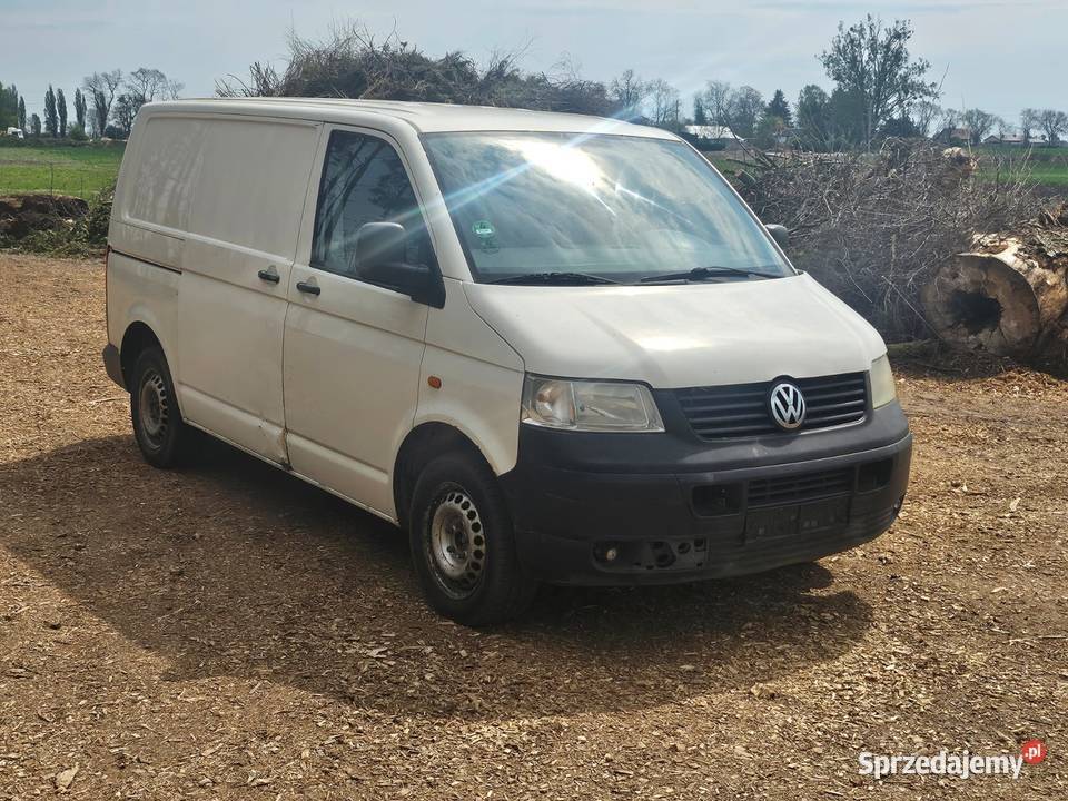 VW Transporter T5 19TDI Klima El Szyby Volkswagen Samochody dostawcze