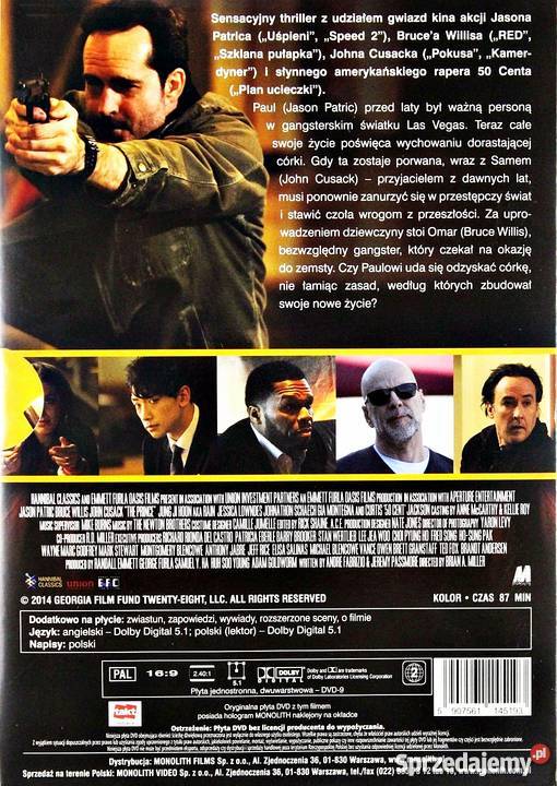 KSIĄŻĘ BRUCE WILLIS Kalisz