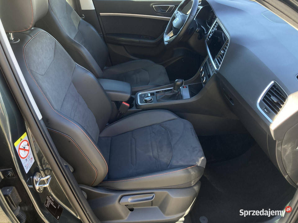 SEAT Ateca Seat Ateca FR 20 TDI DSG fv23 ABS śląskie Dąbrowa Górnicza