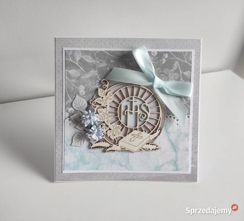 Kartka okolicznościowa ręcznie robiona na Łódź