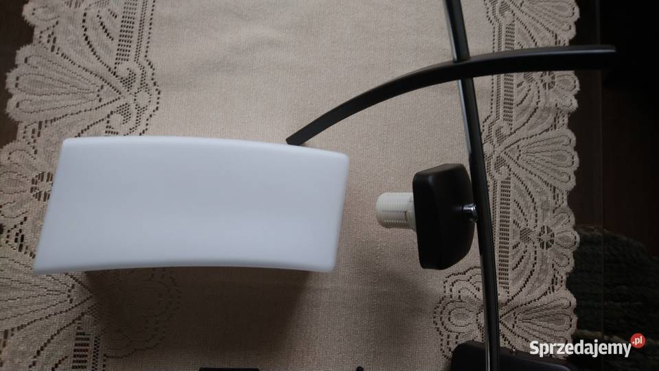 Kinkiet podwójny 58 czerń i biel Dwie żarówki Brwinów