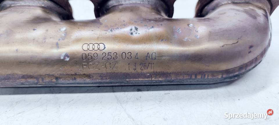 KOLEKTOR WYDECHOWY AUDI A6 A7 30 TDI 059253034AQ śląskie Przystajń