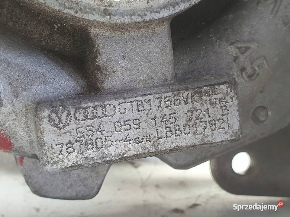 TURBOSPRĘŻARKA Audi A5 8T 27 TDI turbo Rudka