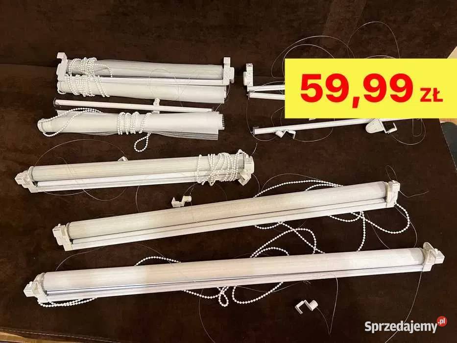 Białe rolety okienne dzieńnoc 72 i 50 Stalowa Wola