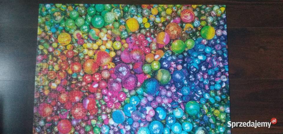 Puzzle ułożone 1000 elementów śląskie Piekary Śląskie