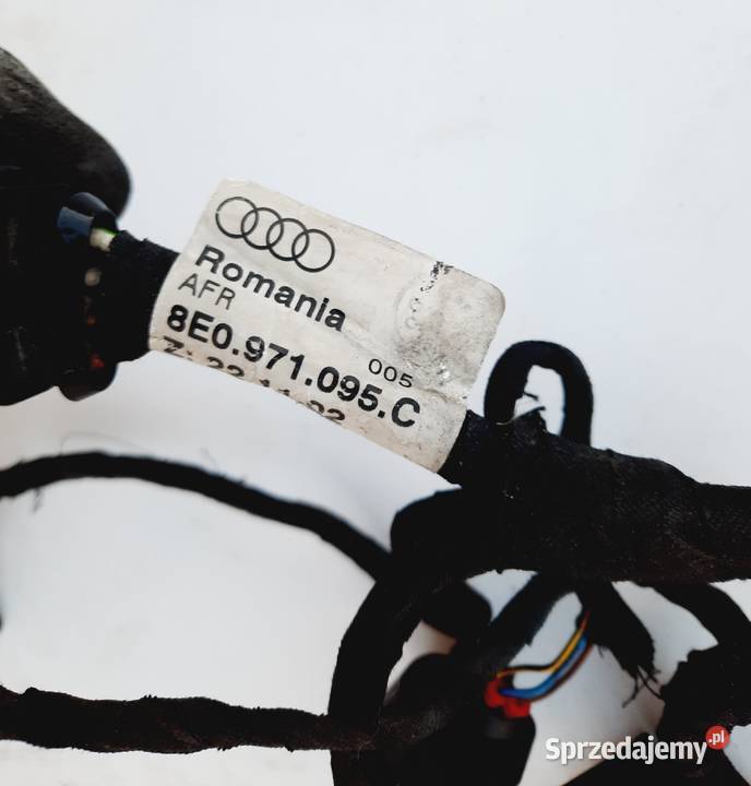 Audi A4 B6 B7 wiązka w zderzak PDC czujniki Szczerbice sprzedam
