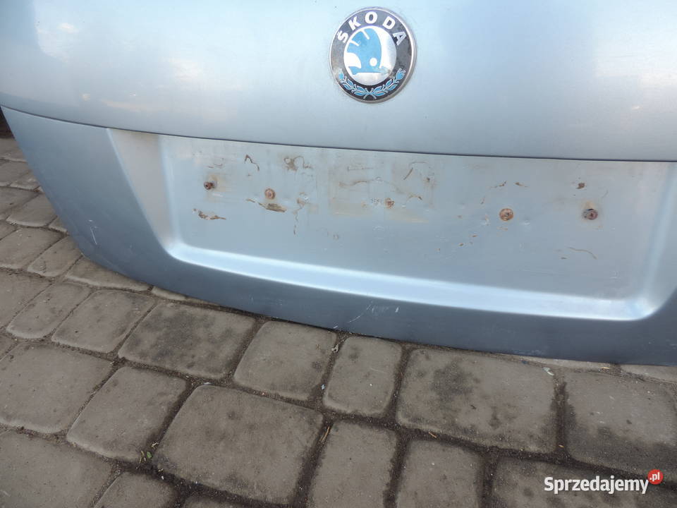 KLAPA TYŁ BAGAŻNIKA SKODA FABIA I HB 5D 9151 Rok produkcji 2002 Nowy Sącz