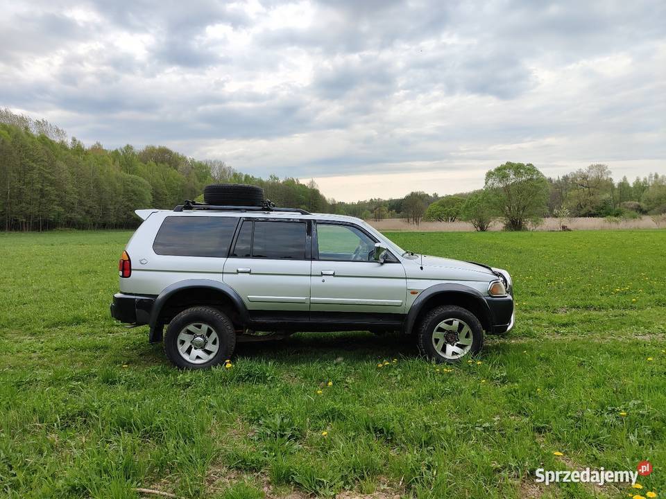 Mitsubishi Pajero Sport 4x4 30 V6 2001r Manual świętokrzyskie Bogoria