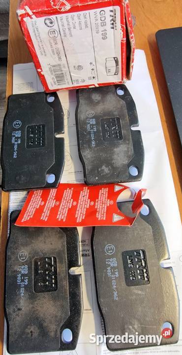 Klocki Hamulcowe TRW GDB199 Opel Corsa Astra Wałbrzych