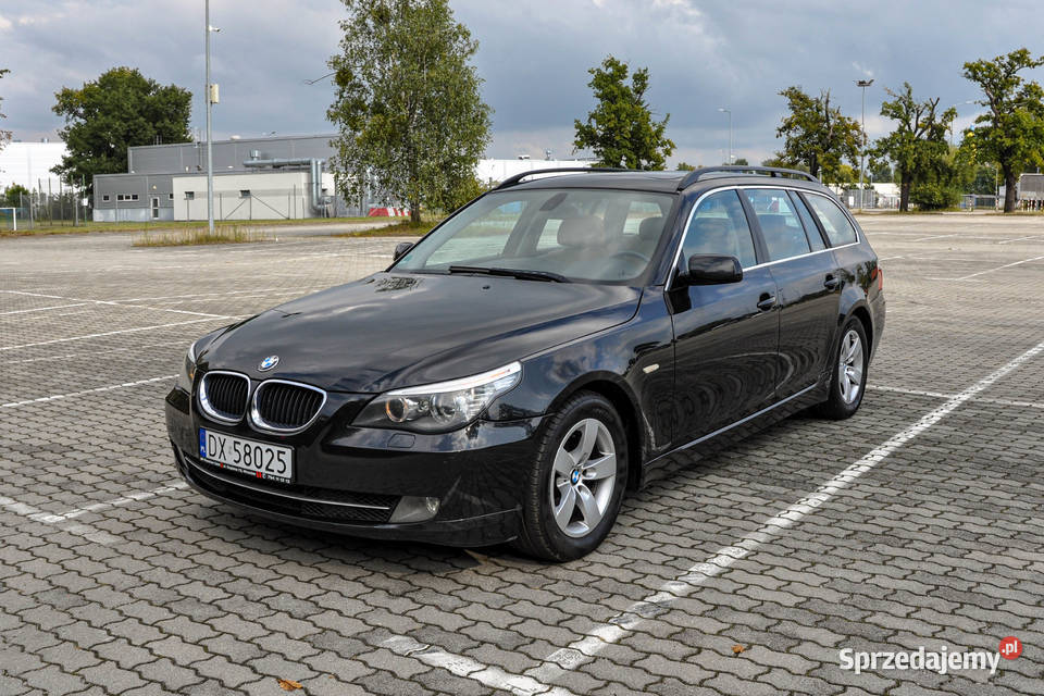 BMW Seria 5 Automat Lift 2009 r Skóry Seria 5 Wrocław