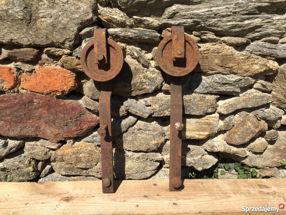 STARE ORYGINALNE ROLKI DO DRZWI PRZESUWNYCH