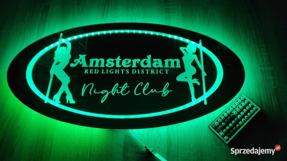 Lustro LED Amsterdam erotic laski na prezent Tir sprzedam