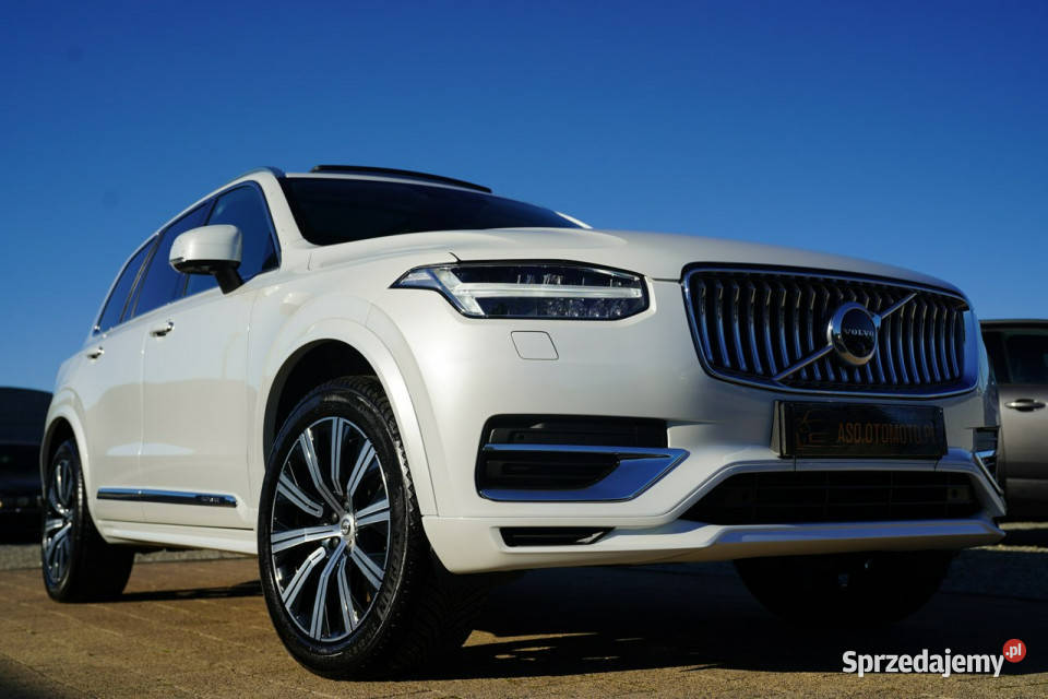 Volvo XC 90 RECHARGE panorama FUL LED 7os hak isofix Otmuchów