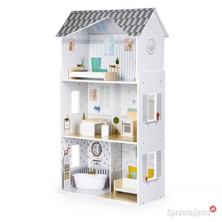 Domek lalek z meblami Rezydencja Grace Ecotoys Lalki i akcesoria Bielsk Podlaski