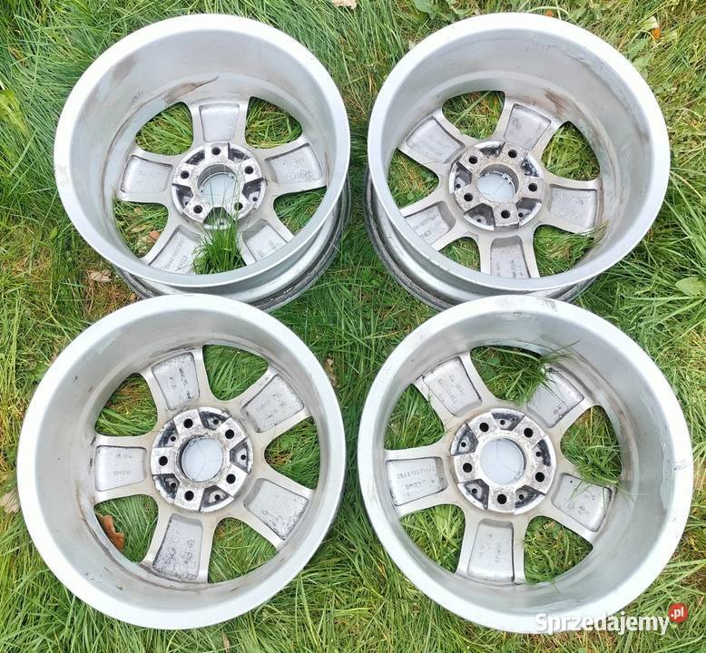 Komplet alufelg Mercedes w211 5x112 16 PROSTE Średnica 16" Jelenia Góra