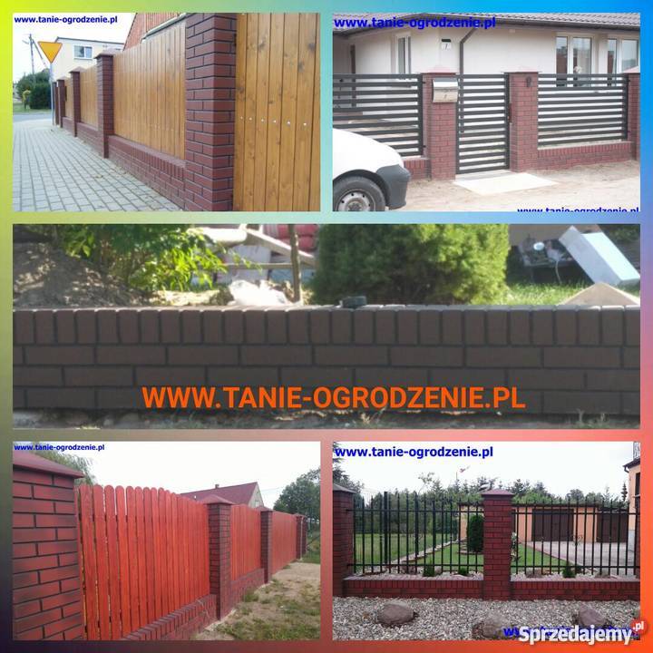 Ala klinkier słupki murki klinkier ogrodzenia Ogrodzenia i bramy