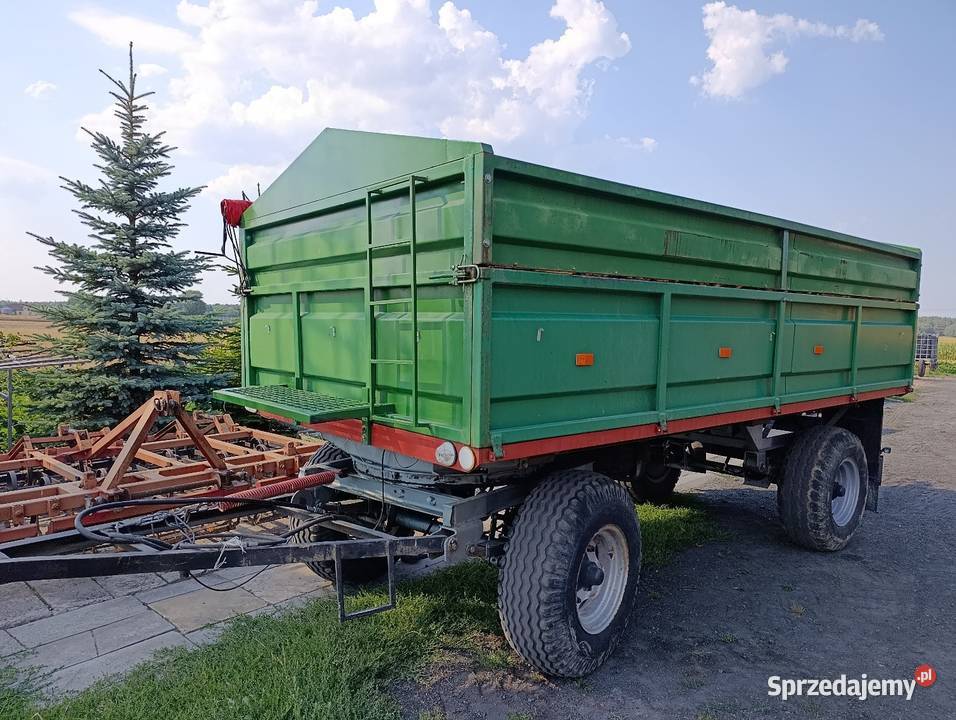 Przyczepa wywrotka dokumenty 8t Autosan brandys nieuszkodzony