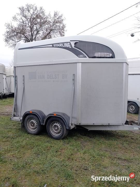 Do sprzedania przyczepa do przewozu dwóch koni Żerdzina