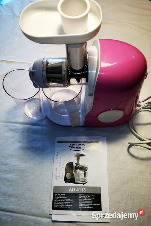 Adler AD 4113 p Sokowirówka wolnoobrotowa Okazja Poznań