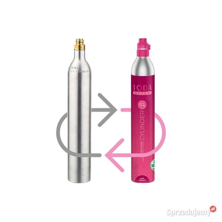 Wymiana butli nabój CO2 do Sodastream Philips Stargard