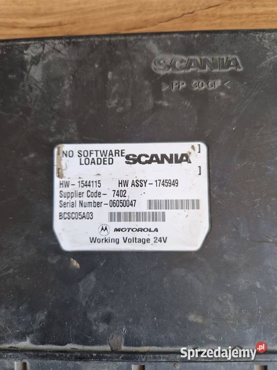 Sterownik COO SCANIA OE BWS Zawichost