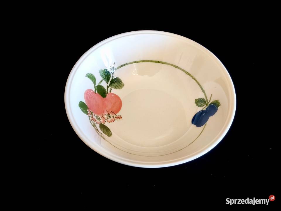Miska głęboka angielska Biltons Fruit Porcelana i szkło Chełm