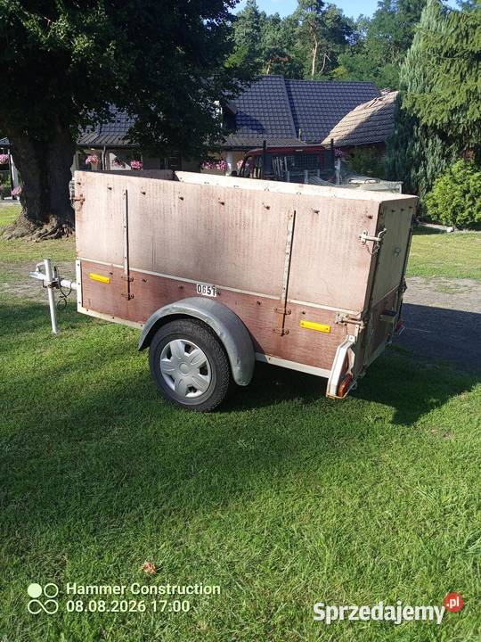 Sprzedam Przyczepkę BOCKMANN Dmc 650 Boeckman Opatówek sprzedam