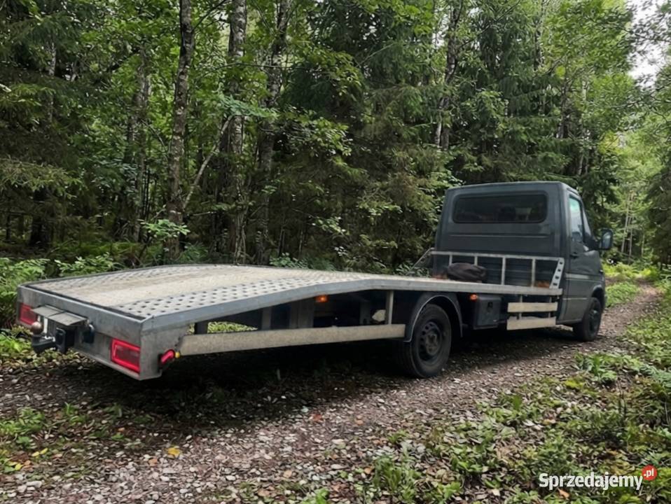 Auto Laweta Mercedes Sprinter Najazd 55M Nowy Wiśnicz