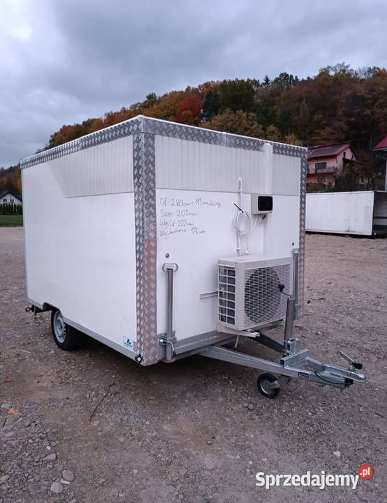 Przyczepa Chłodnicza Chłodnia Mobilna Przyczepa