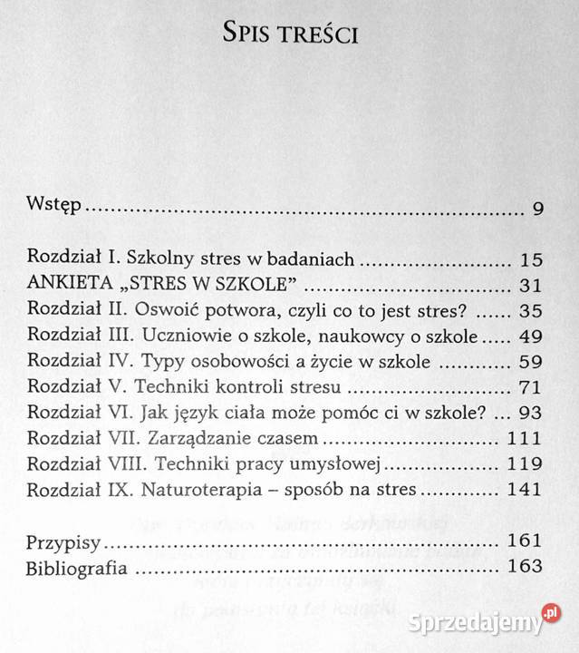 Stres w szkole potwora uczynić przyjacielem Rok wydania 2005