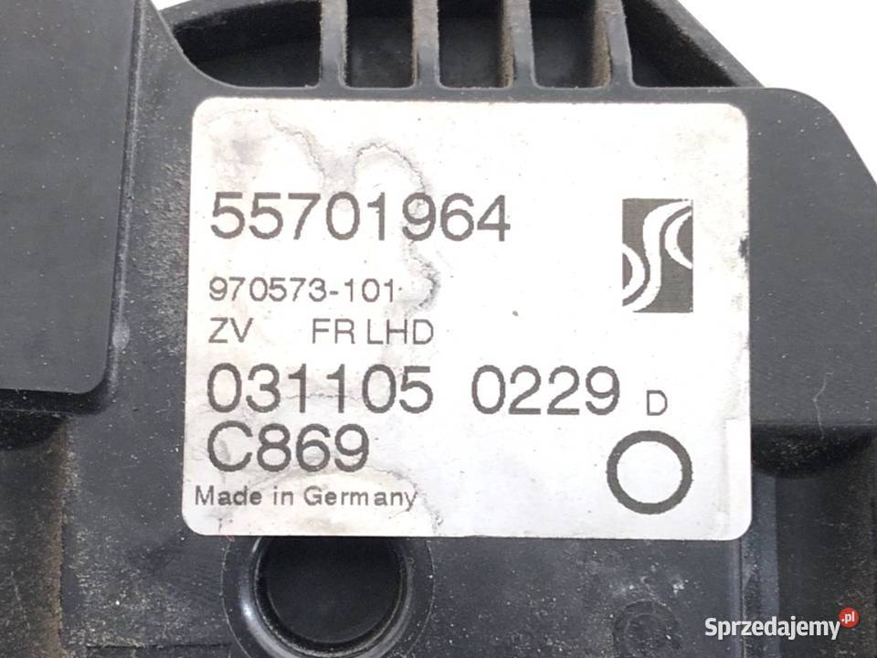 ZAMEK DRZWI PRAWY PRZÓD FIAT GRANDE PUNTO