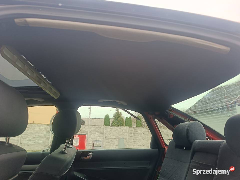 Podsufitka Sedan Z Szyberdachem Czarna Audi A4 śląskie