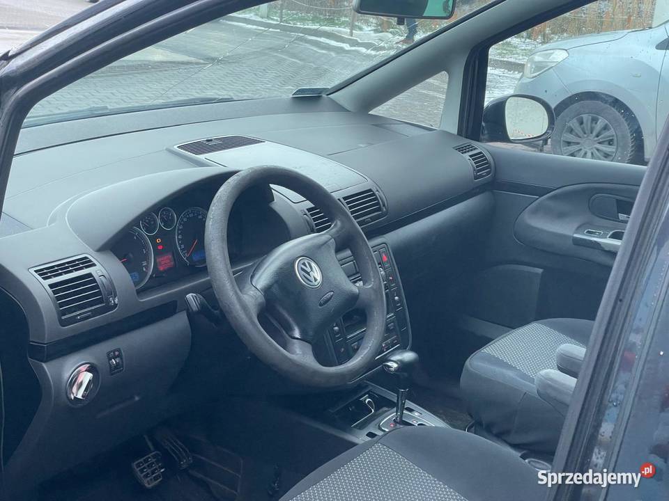 Volkswagen Sharan welurowa tapicerka Warszawa