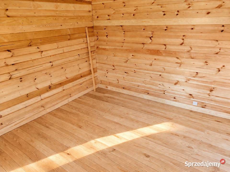 Drewniany domek całoroczny 20 m2 taras 10 m2 Grudziądz