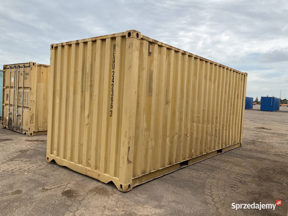 Kontener morski magazyn 20DV 6M Ruda Śląska sprzedam