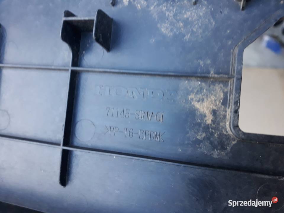 HONDA CRV III RAMKA PODSTAWA TABLICY 71145SWWG1 Międzychód sprzedam