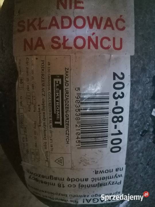 Bojler 80 litry Bojlery lubelskie Turobin