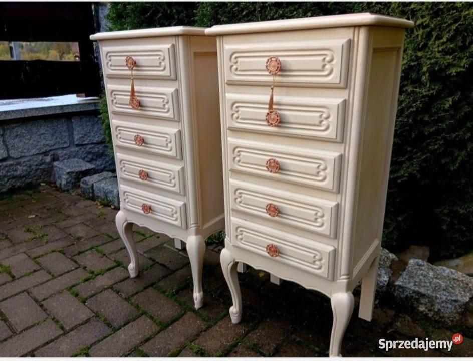 Szafki Nocne Odnowione 2 dolnośląskie Kamienna Góra