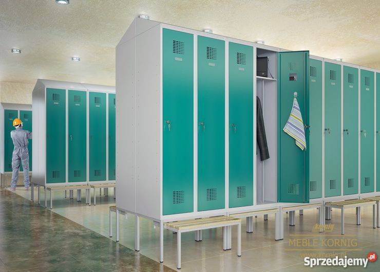 Metalowe szafki ubraniowe BHP Tarnów