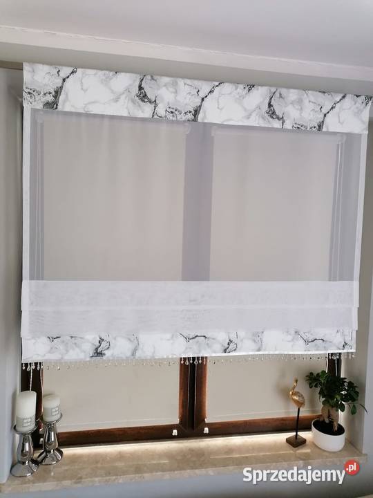 Firany panele roletki biały Wadowice sprzedam