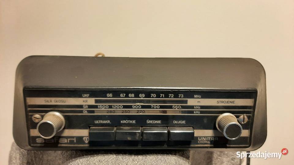 Radio SAFARI 1 PRL zabytkowe Poznań