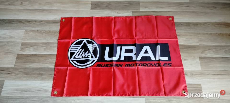 Baner plakat do garażu salonu warsztatu Ural BSA Gniezno