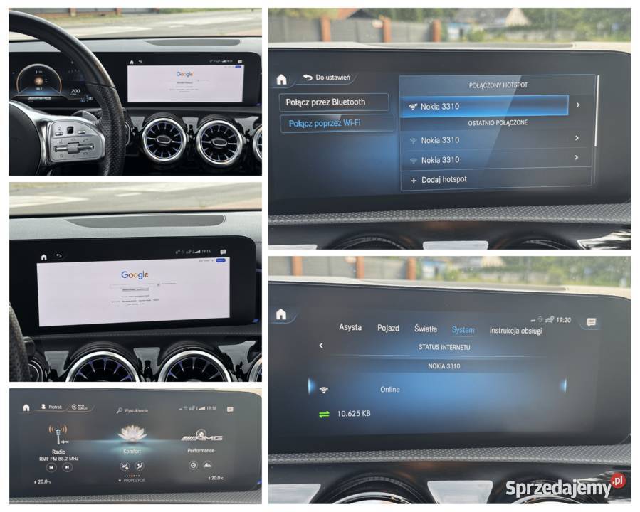 MercedesBenz CLA II 20 35 AMG 4MATIC 2022 Piaseczno sprzedam