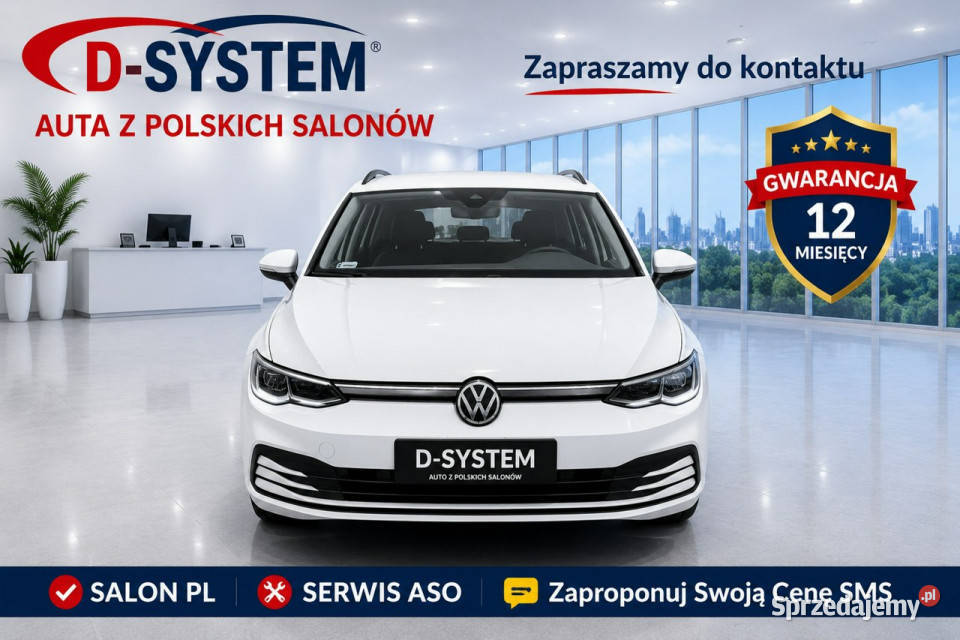 Volkswagen Golf 2022 Salon Polska Bezwypadkowe Rok produkcji 2021 Białystok