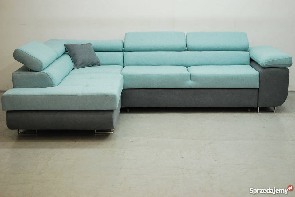 NCM DESIGN NOWOCZESNY NAROŻNIK z fspania pojem niebieski Poznań