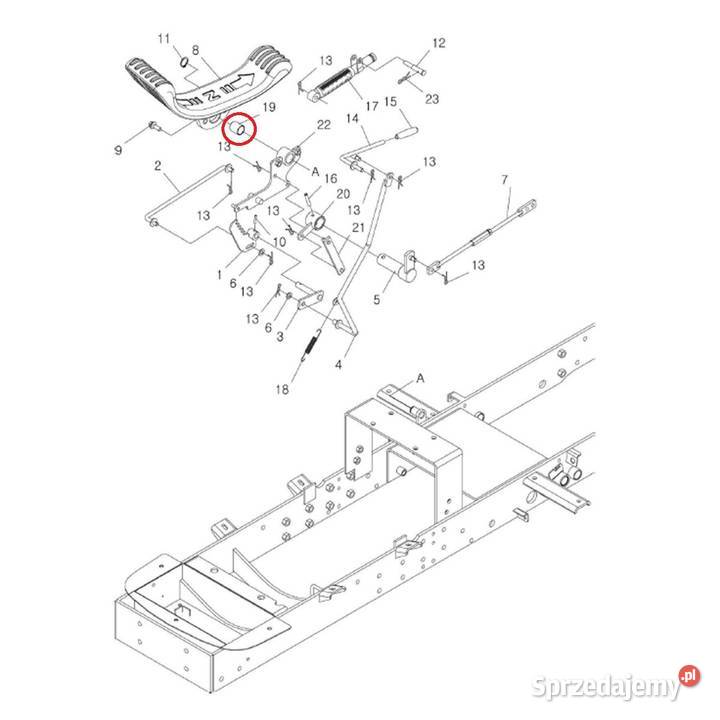 Tuleja ślizgowa 20 x 23 x 20 mm LS MT 125 LS XJ Tajęcina sprzedam