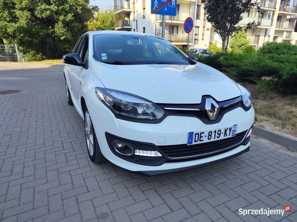 Renault Megane 12 Benzyna LIMITED Biała Perła 87 lubelskie Lublin