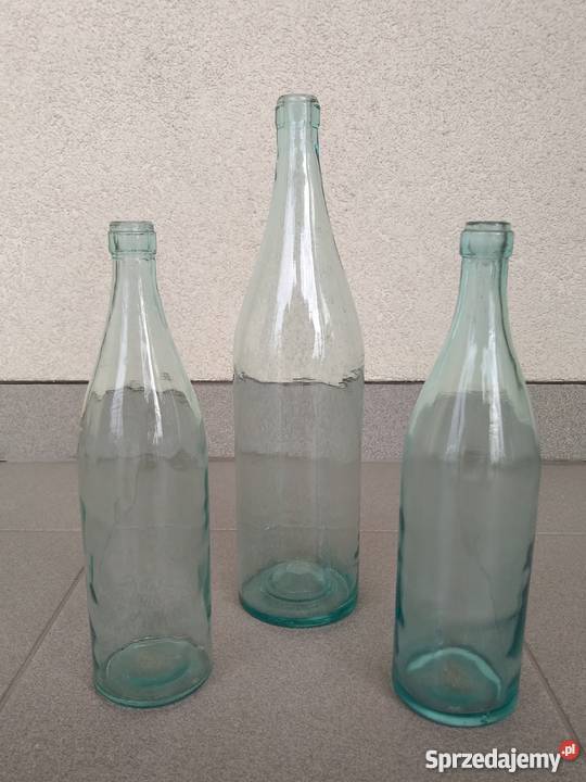 3 stare butelki wódcespirytusie Warszawa